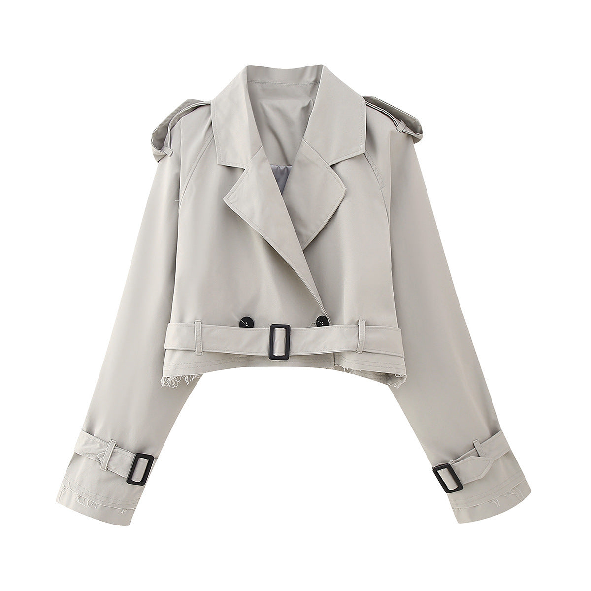 Manteau Long Élégant pour Femme avec Ceinture