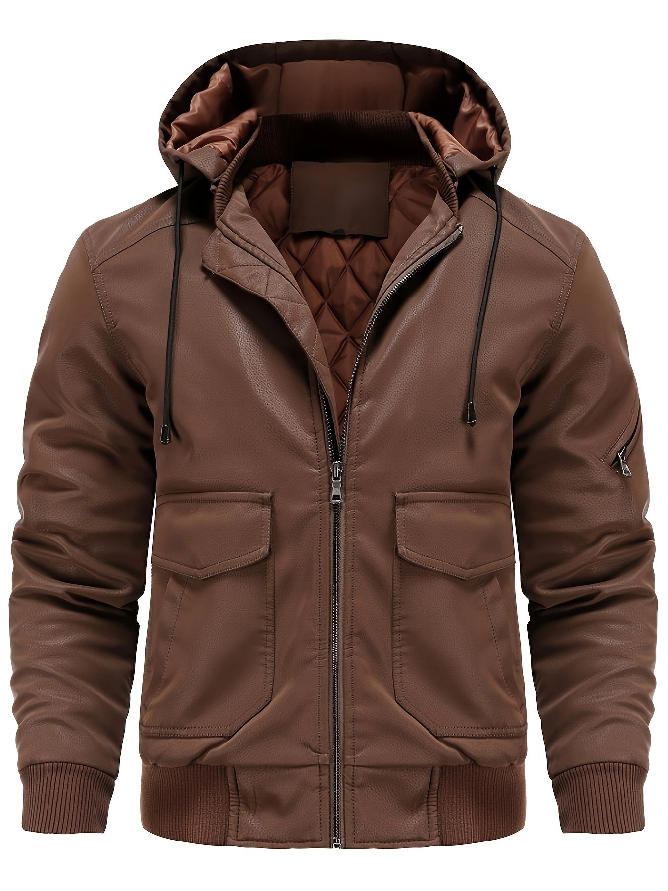 Veste Homme Hiver Doublure Chaude et Capuche - LuxeStyle