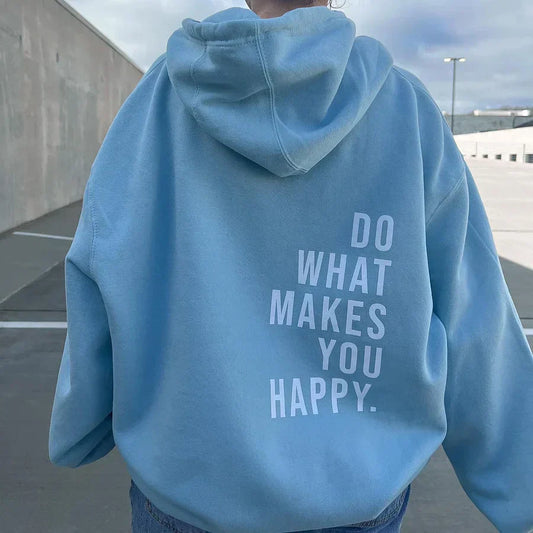 Sweat à Capuchon Féminin Imprimé pour Tous les Jours - LuxeStyle