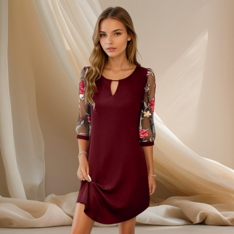 Robe Femme Longue Élégante Classique - LuxeStyle
