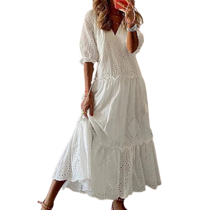 Robe féminine longue décontractée pour femme