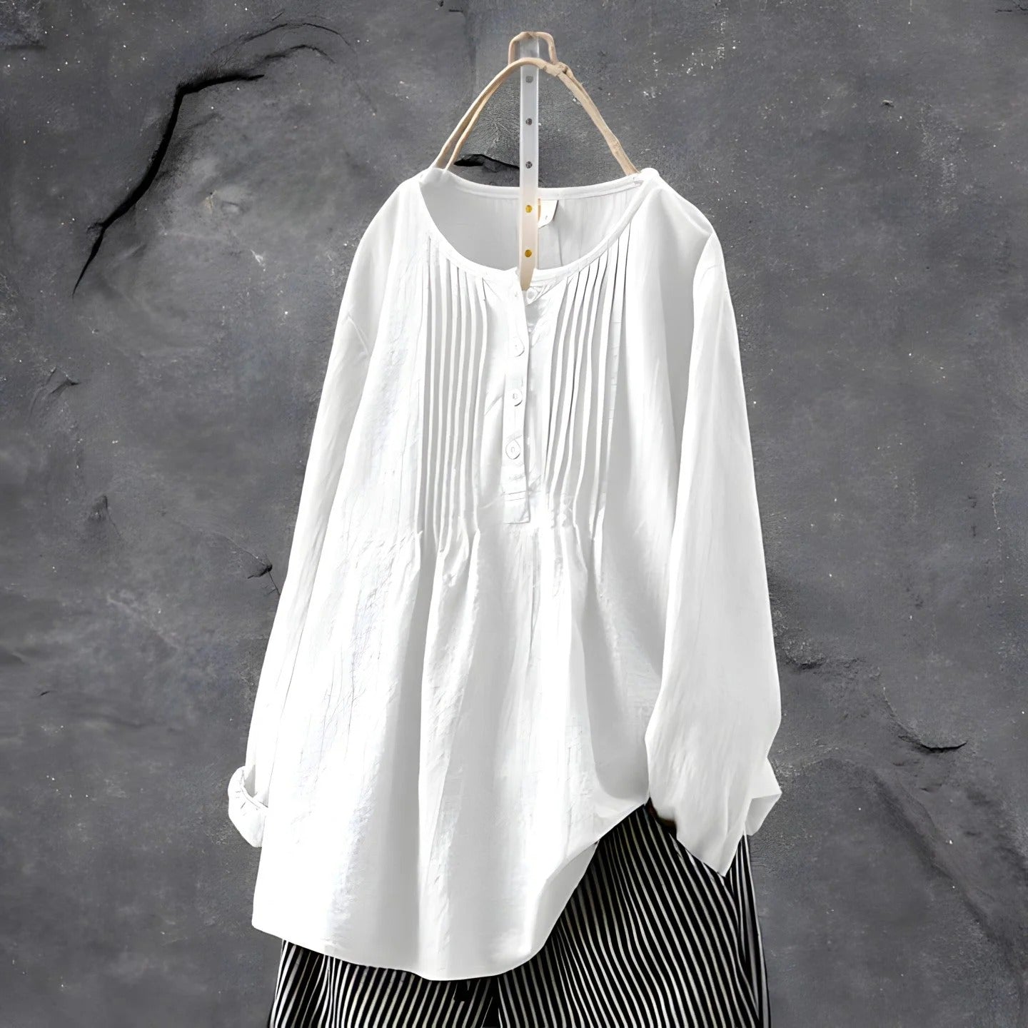 Blouse Femme Élégante Taille Grande - Haut de Luxe Confortable pour Tous les Jours