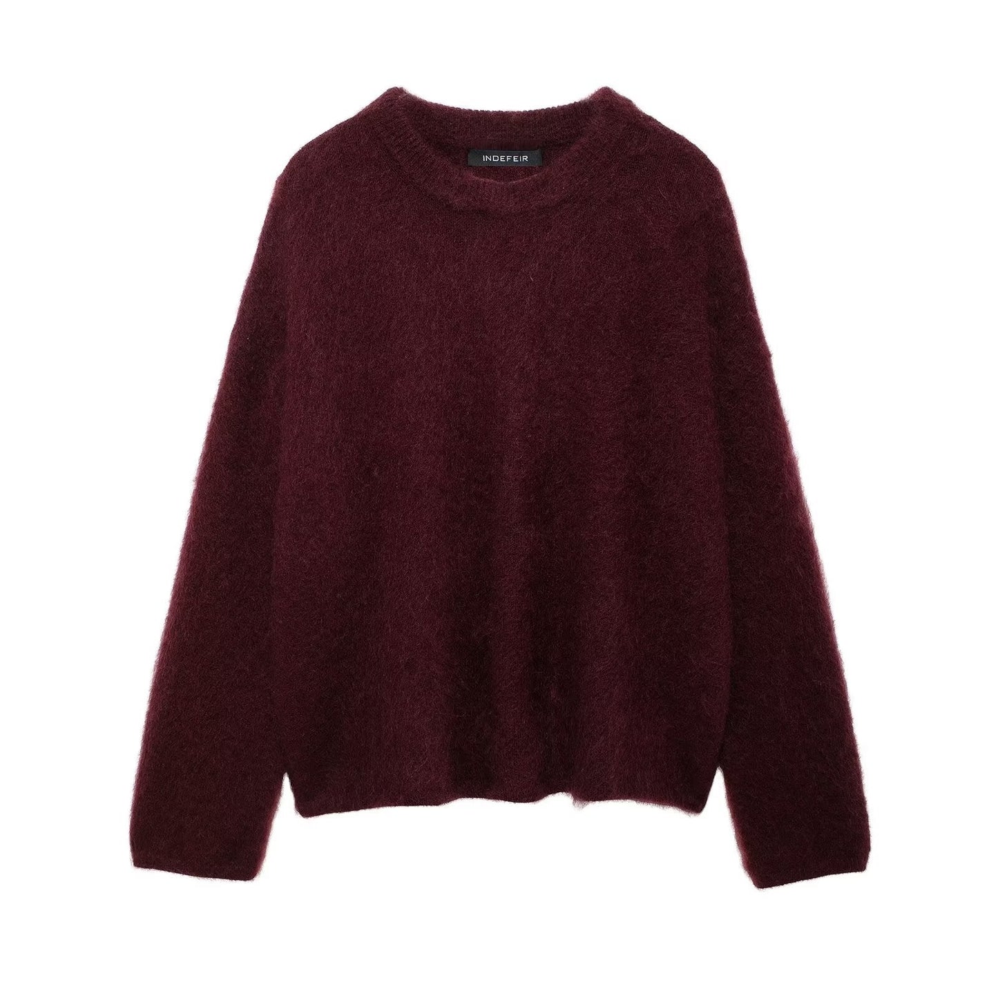 Pull Femme Col Rond Décontracté