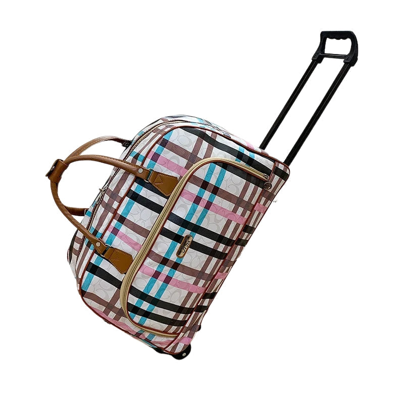 Sac de Voyage Élégant avec Roulettes et Grande Capacité