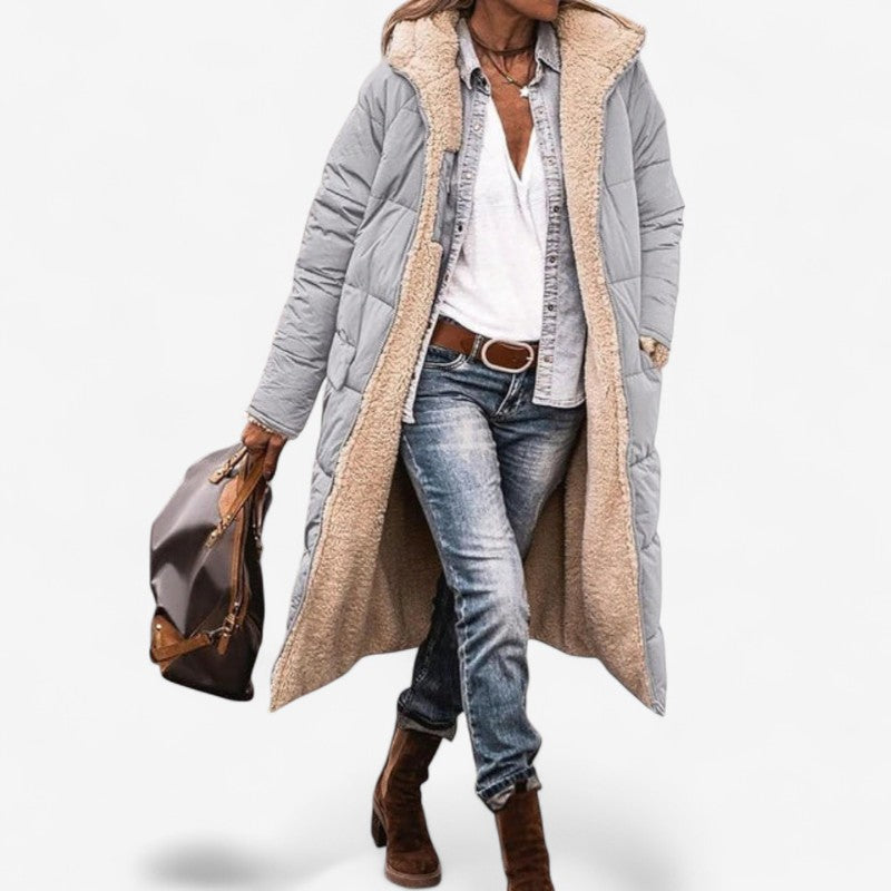 Veste Femme Élégante avec Manches Longues et Poches Profondes - LuxeStyle