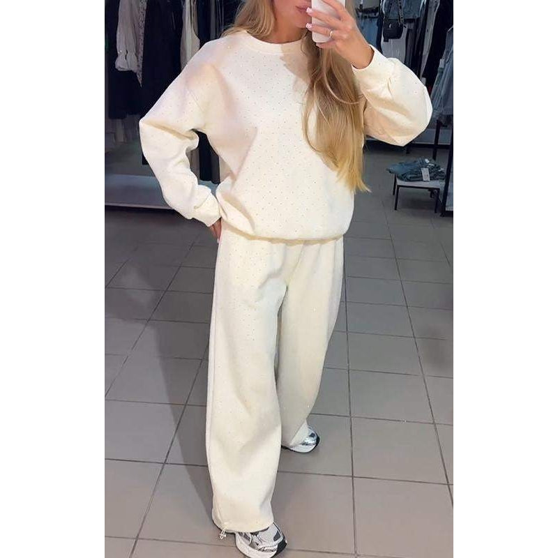 Sophia - Ensemble Décontracté Chic avec Sweat à Capuche et Pantalon Comfort