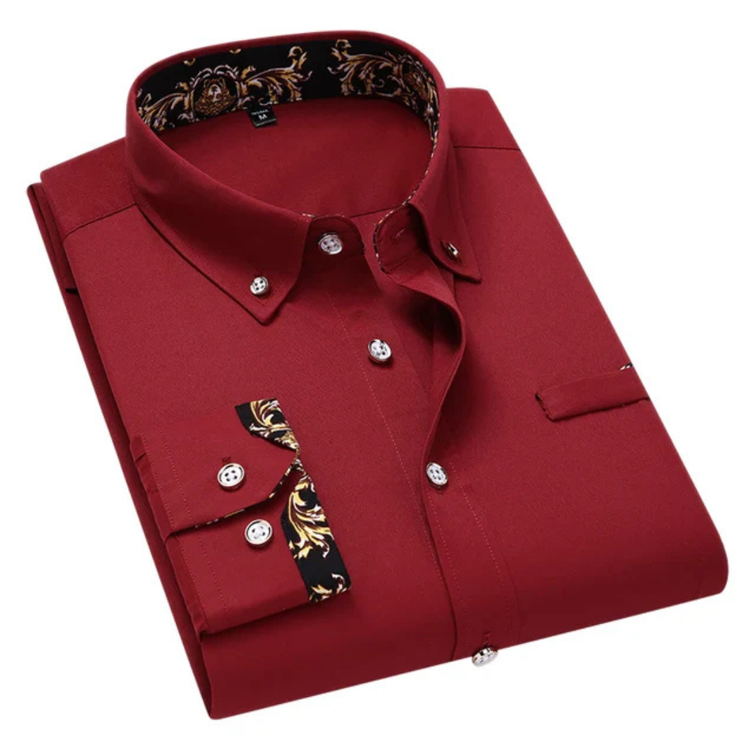 Chemise Homme Grande Taille Manches Longues