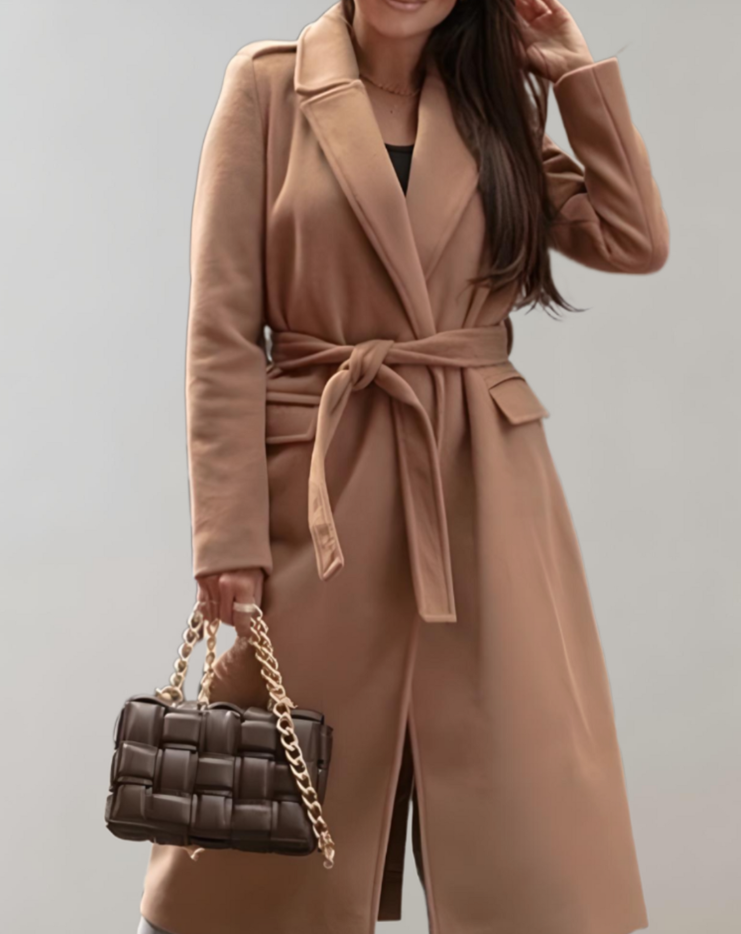 Manteau Femme Hiver Long Élégant
