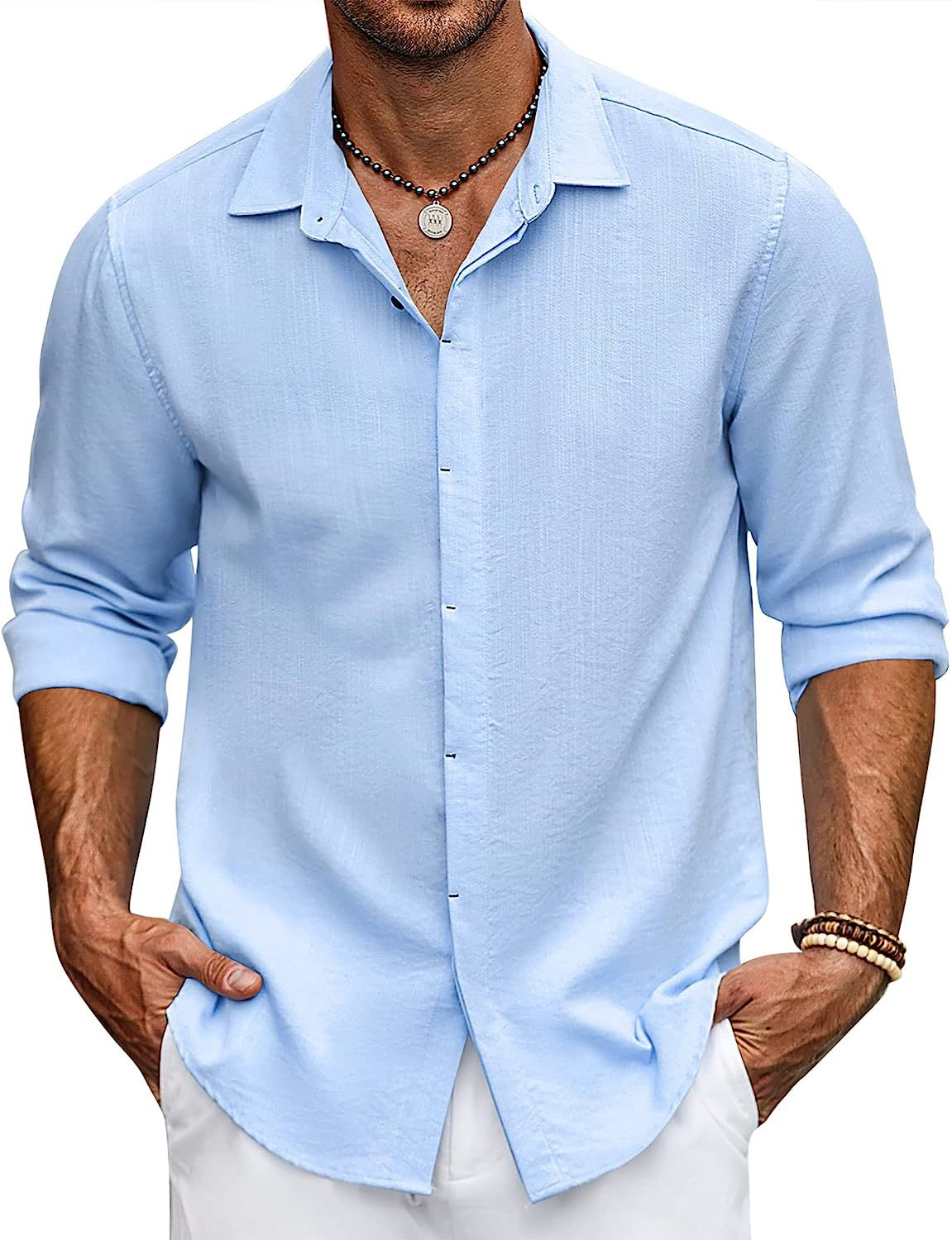 Chemise Homme Décontractée Manche Courte