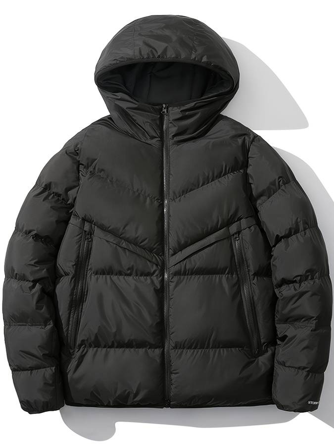 Veste Cuir Homme Col Montant Élégant