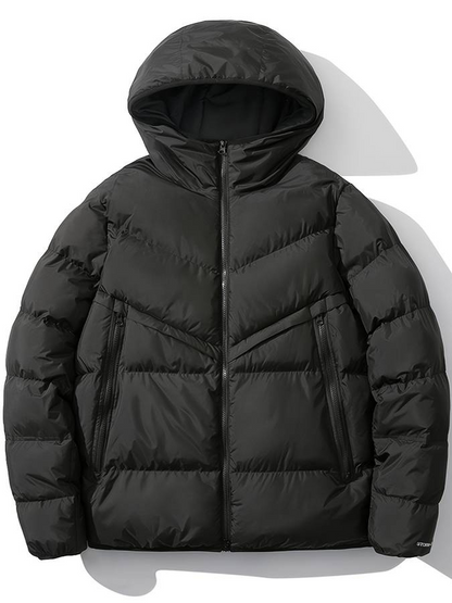 Veste Cuir Homme Col Montant Élégant