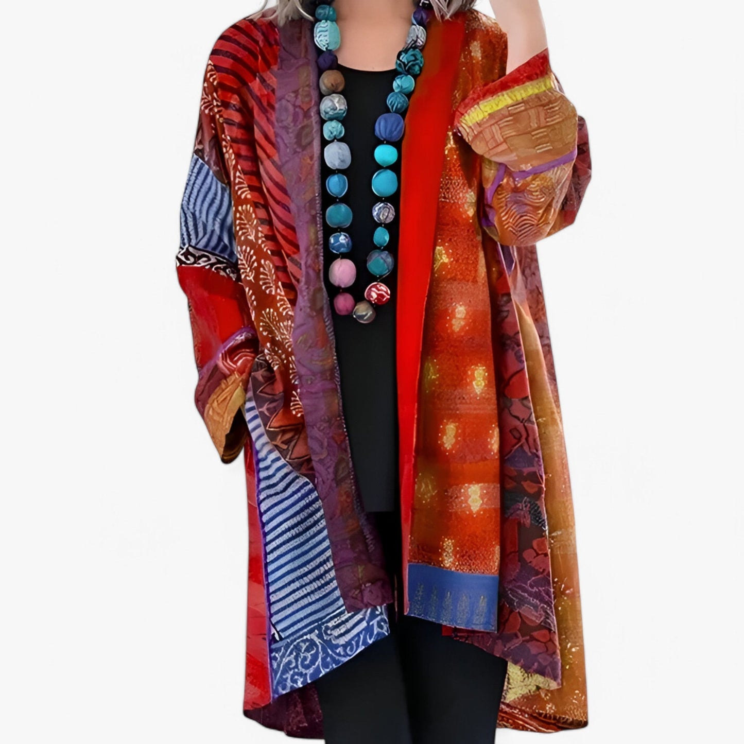 Cardigan Confortable Manches Longues avec Poches