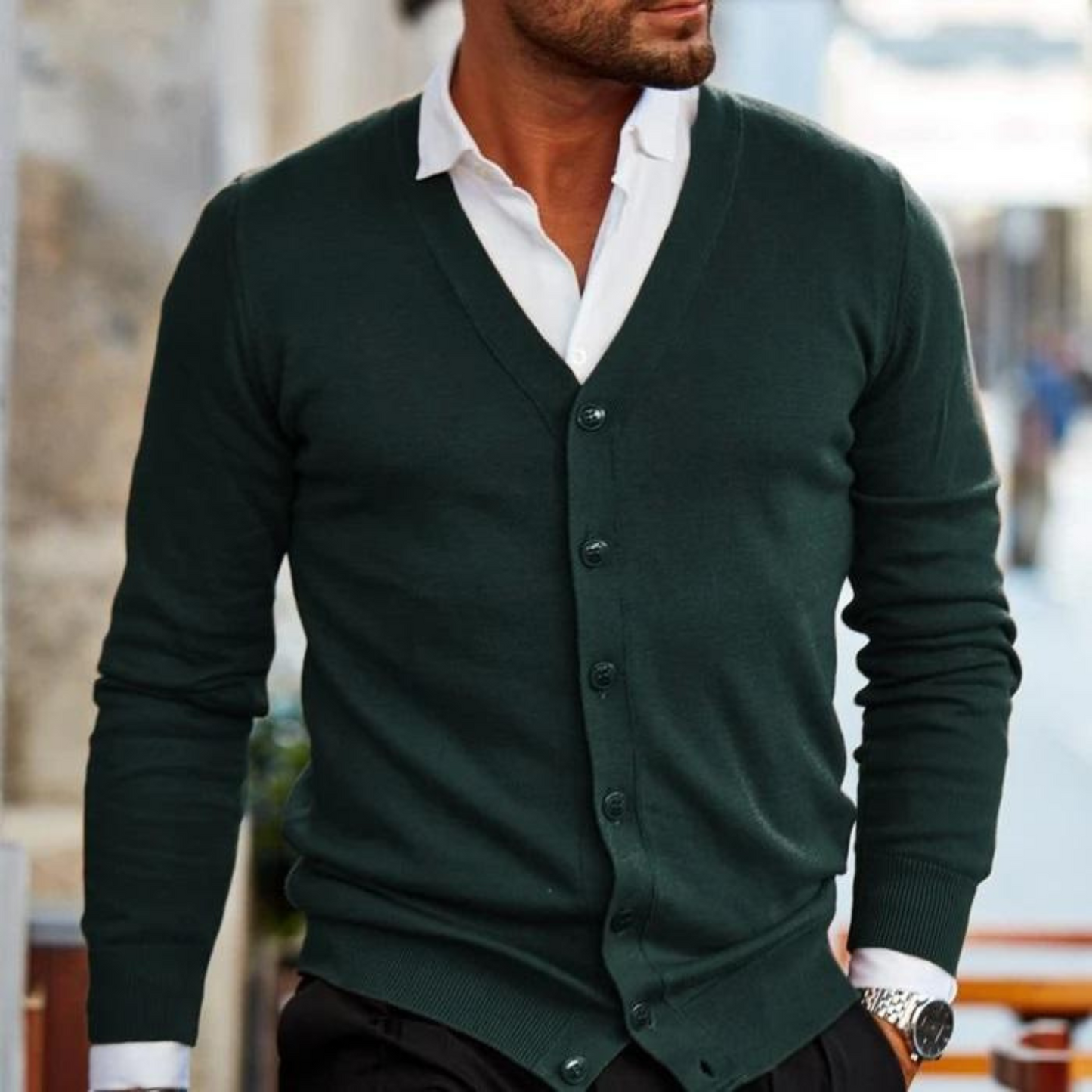 Cardigan Homme Polaire Très Doux