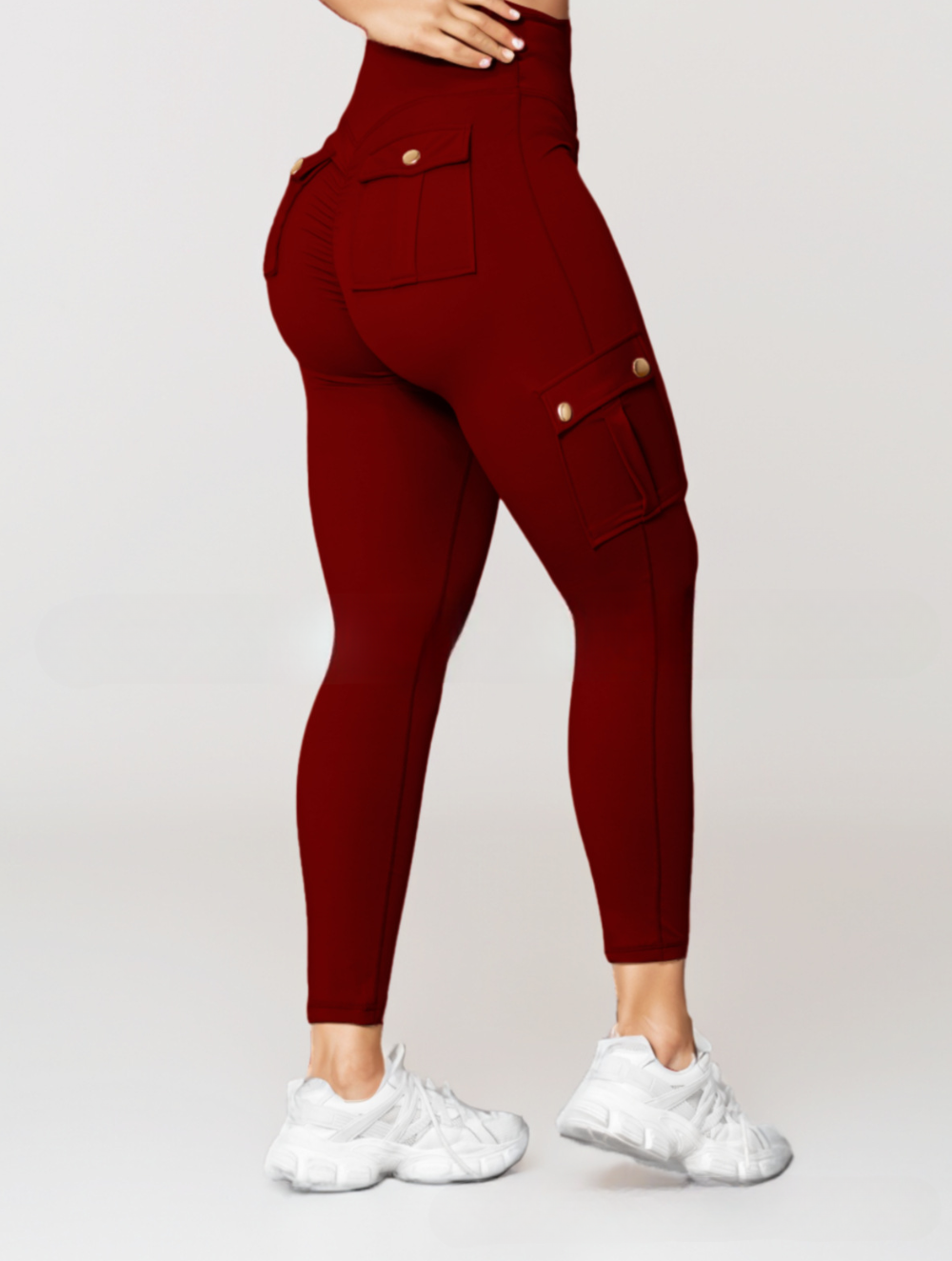 Pantalon Femme Haut de Gamme avec Poches et Coupe Détendue