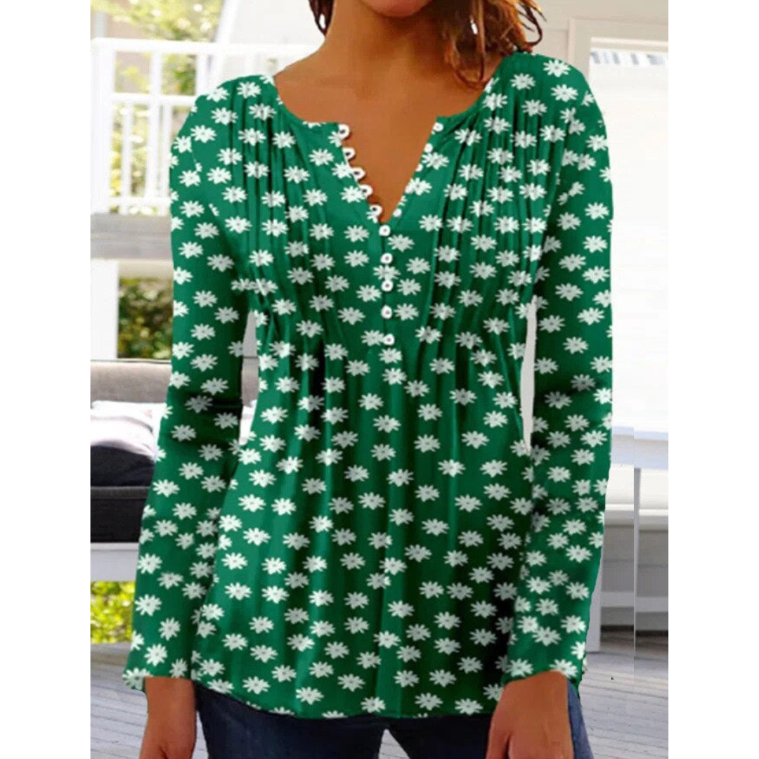 Chemisier Femme Chic Col Décolleté