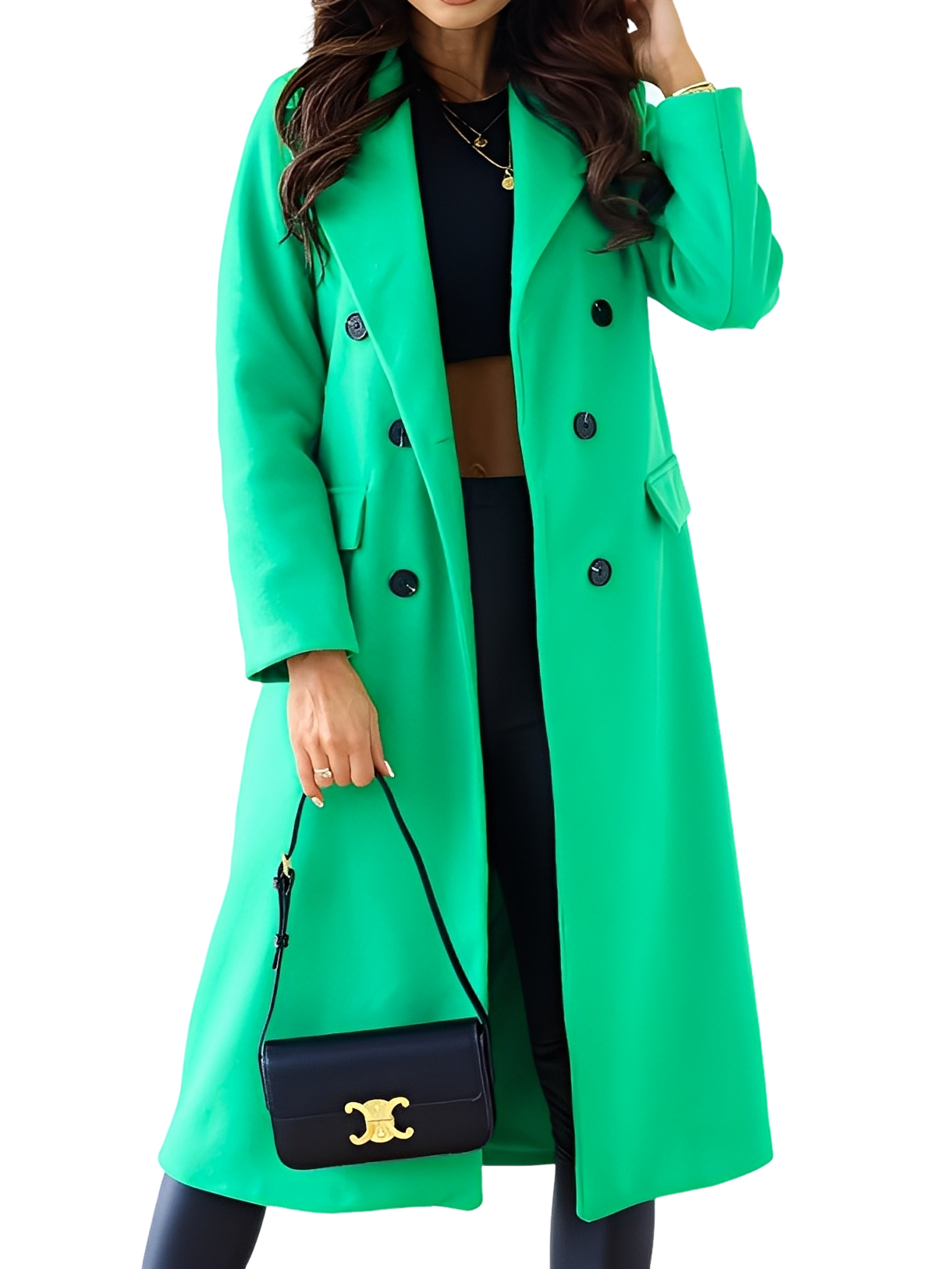 Manteau Femme Élégant Hiver – Veste Chaude et Douce avec Coupe Féminine
