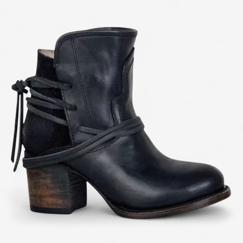 Bottines Femme à Talon Bloc - LuxeStyle