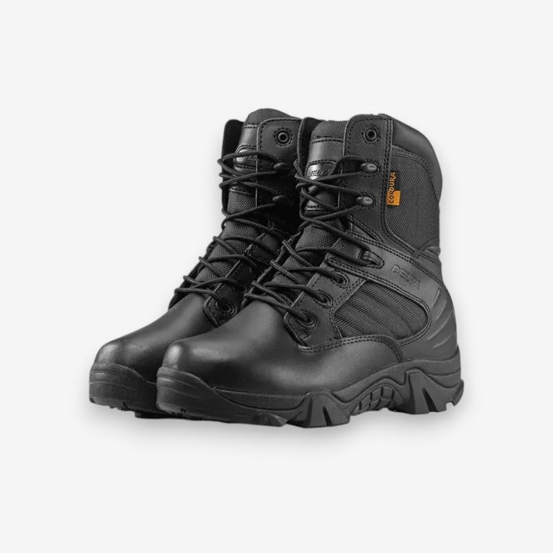 Bottines Militaires à Lacets Rapides - LuxeStyle