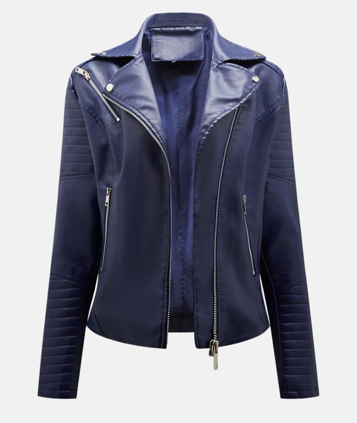 Isabelle™ – Veste en Cuir Femme Élégante avec Coupe Ajustée Chic
