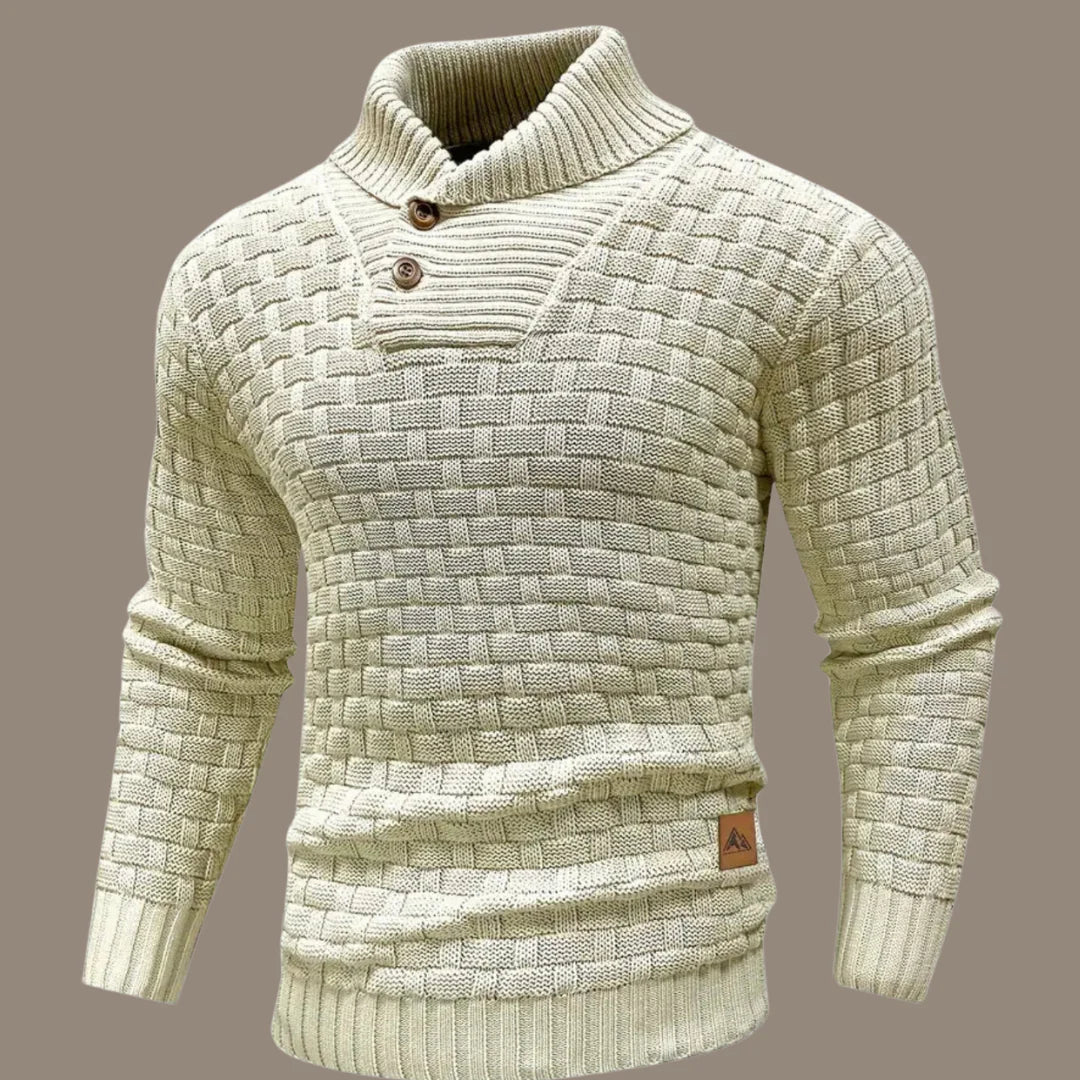 Pull en Maille Boutonné pour Homme Everyday