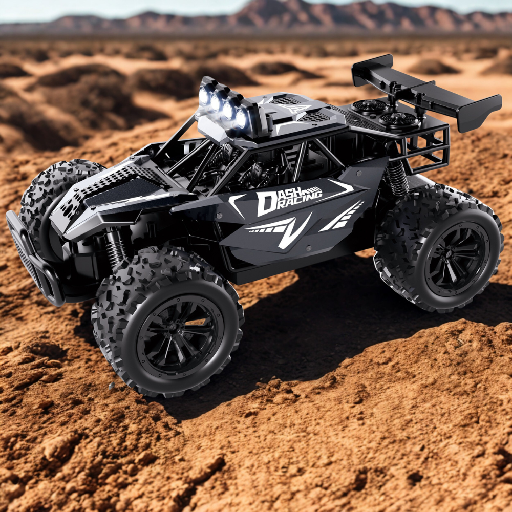 Voiture RC Métallique 1:16 avec Batterie Double Puissance