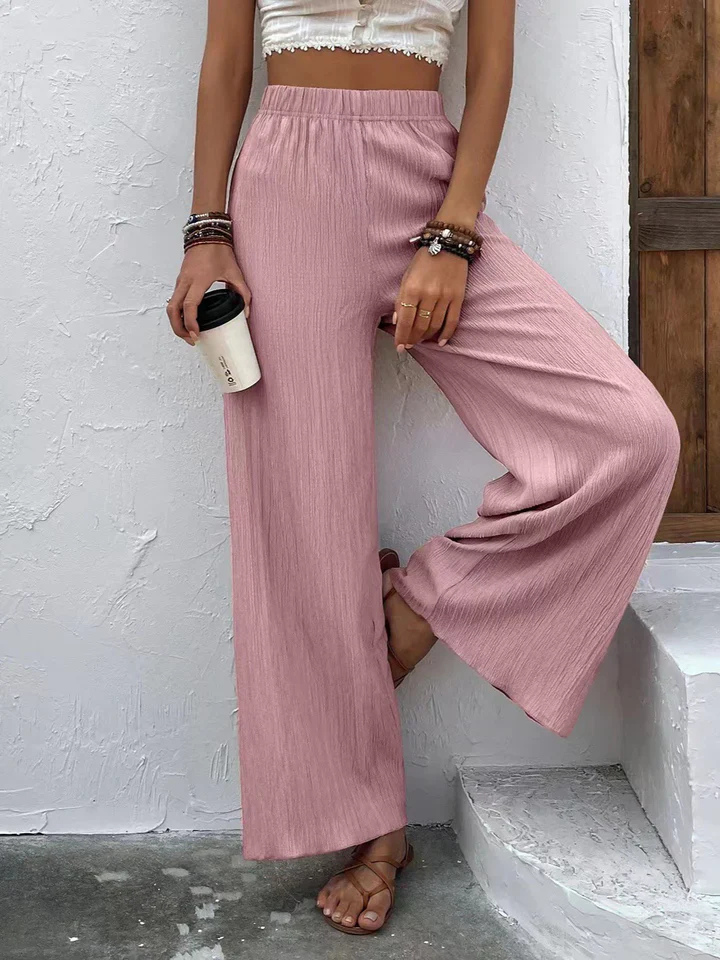 Pantalon Femme Taille Élevée Stylish