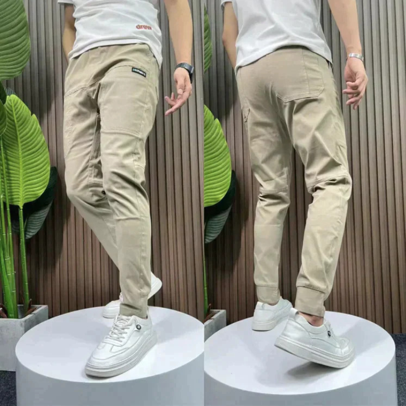 Pantalon Cargo Homme Décontracté Large