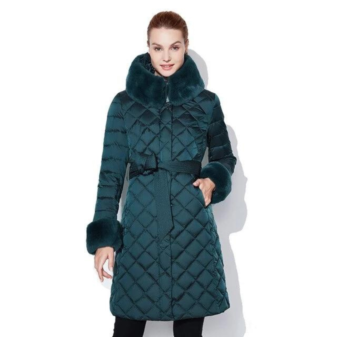 Manteau Hiver Femme Élégant Long