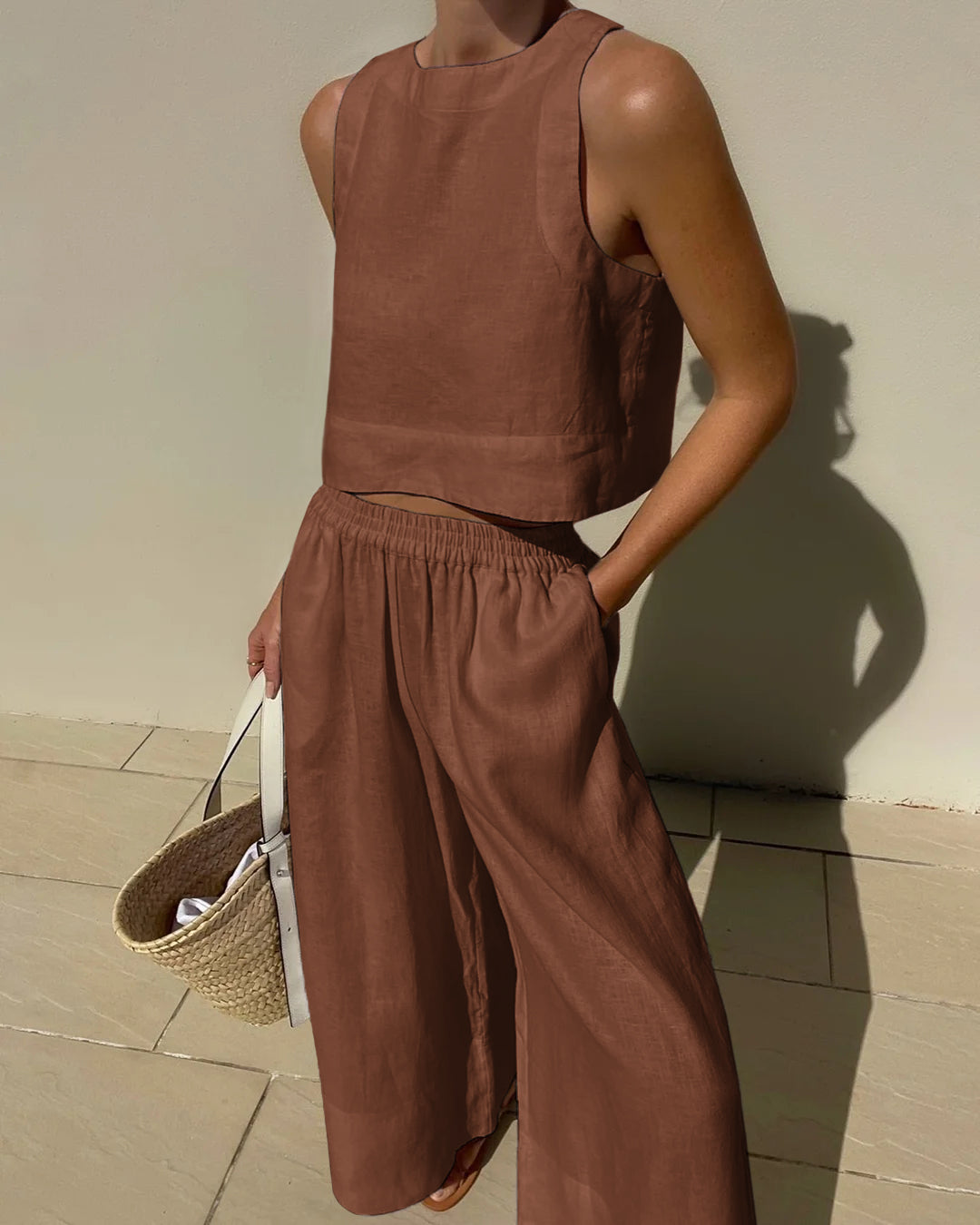 Ensemble deux pièces élégant pour femme