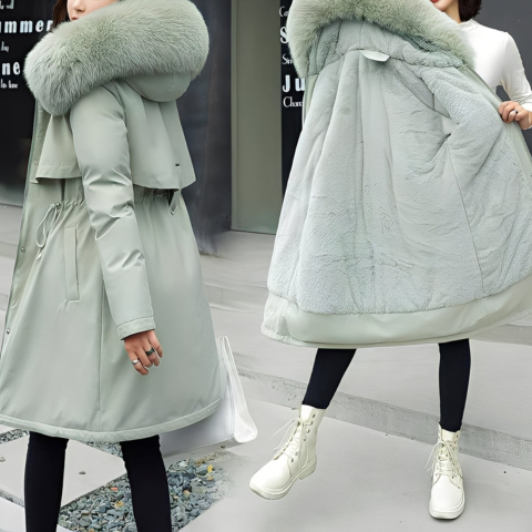 Manteau femme hiver chaud et léger