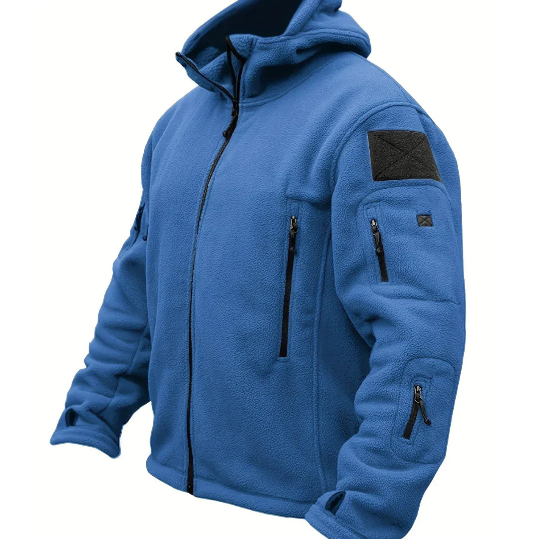 Veste Hivernale Homme À Capuche Éclair Réversible