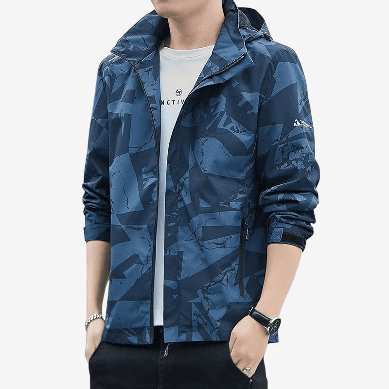 Veste Streetwear à Capuche avec Manches Longues et Poches