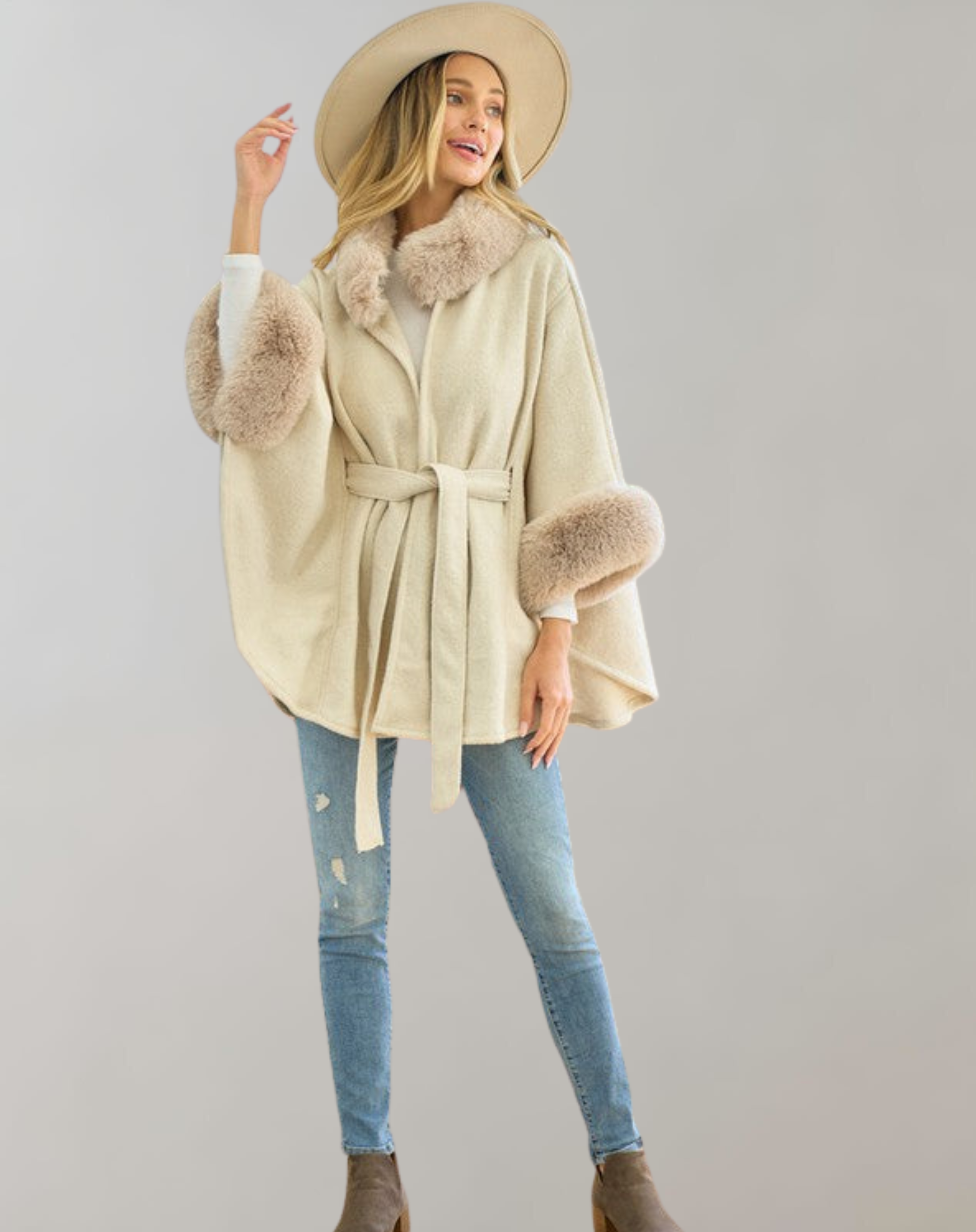 Manteau Femme Élégant Col Ouvrant pour Hiver - LuxeStyle