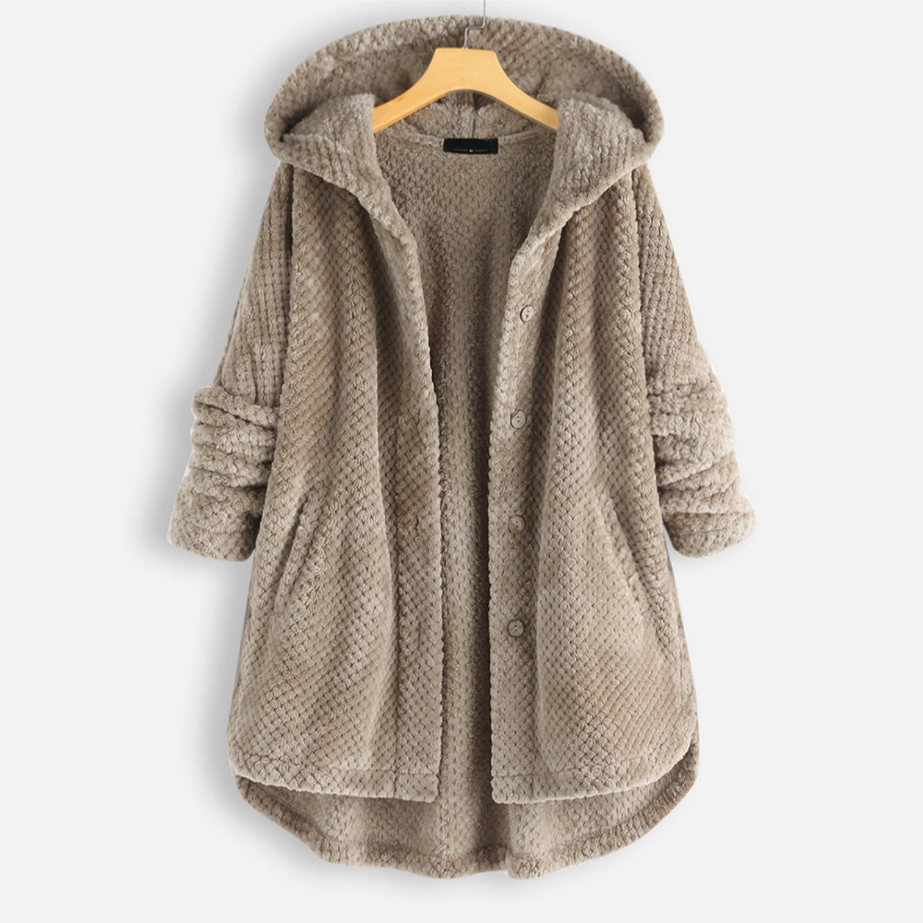 Parka Hiver Féminin Douillet avec Capuche