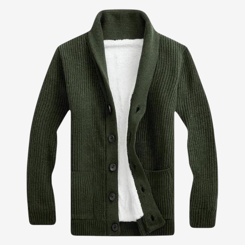 Cardigan Homme Élégant à Fermeture Boutons