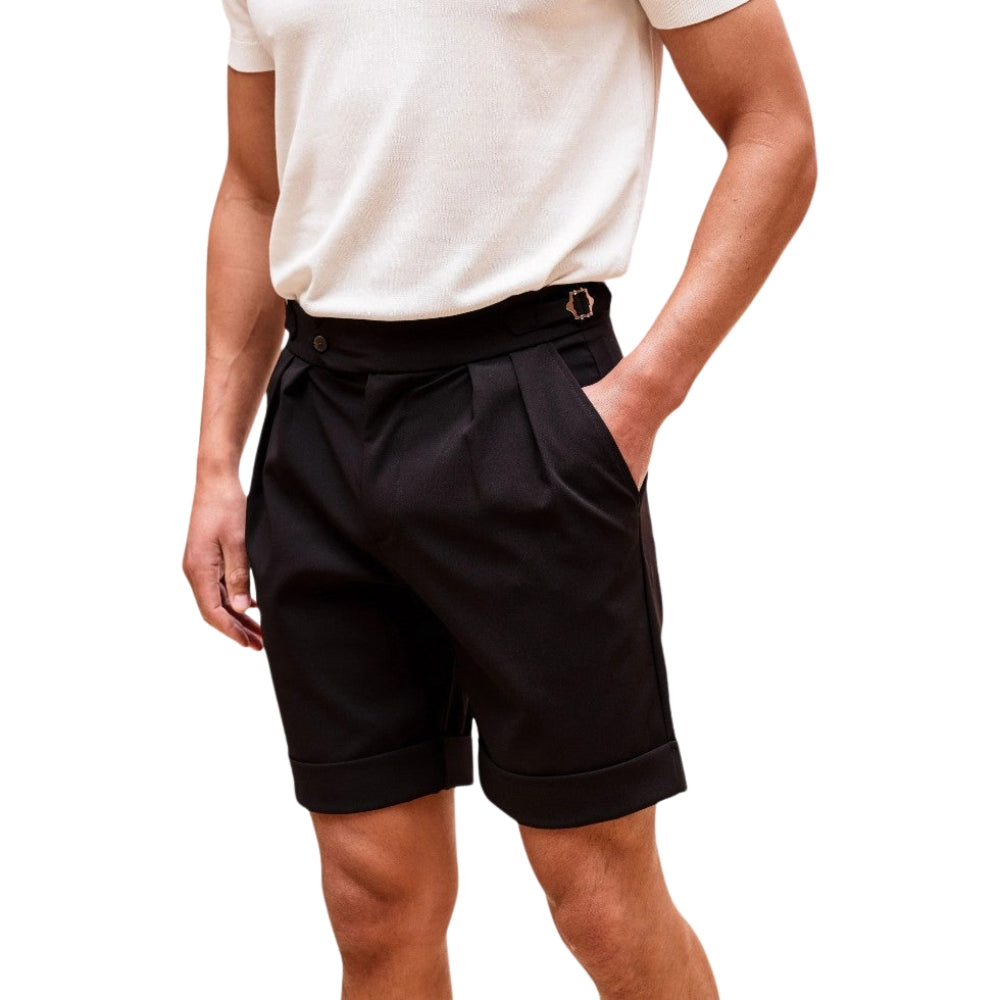 Short décontracté Plissé avec Poches Réglables - LuxeStyle