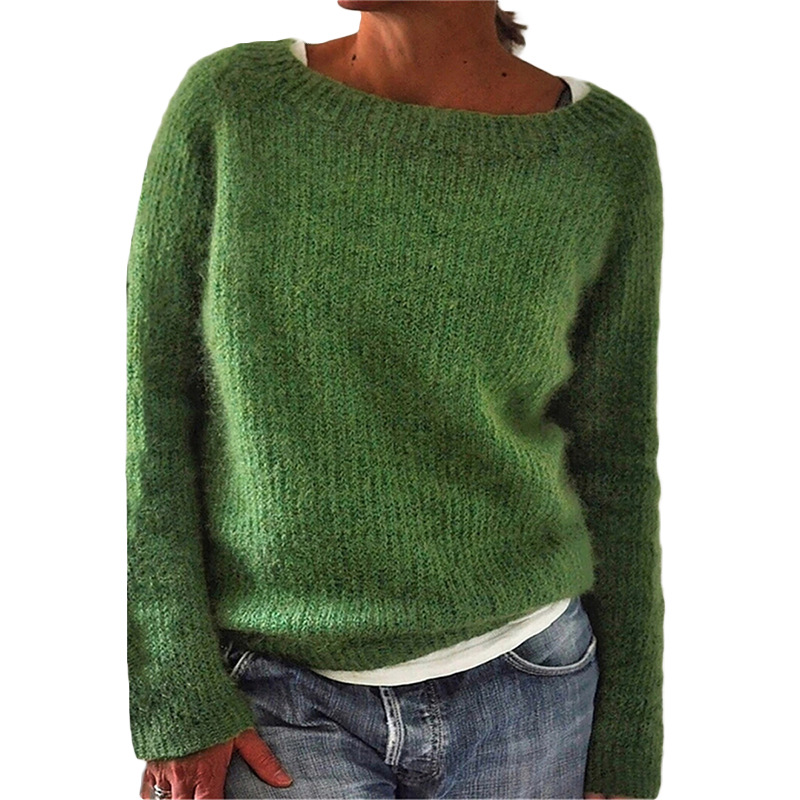 Pull Tricot Femmes Élégant Quotidien