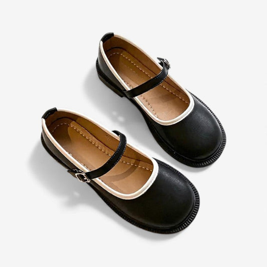 Chaussures Confort Femmes à bout rond avec bride élastique et semelle antidérapante - LuxeStyle