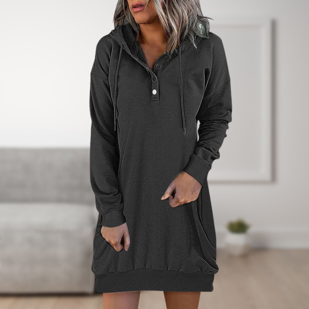 Robe Pull Douillet à Capuche pour Femme et Homme