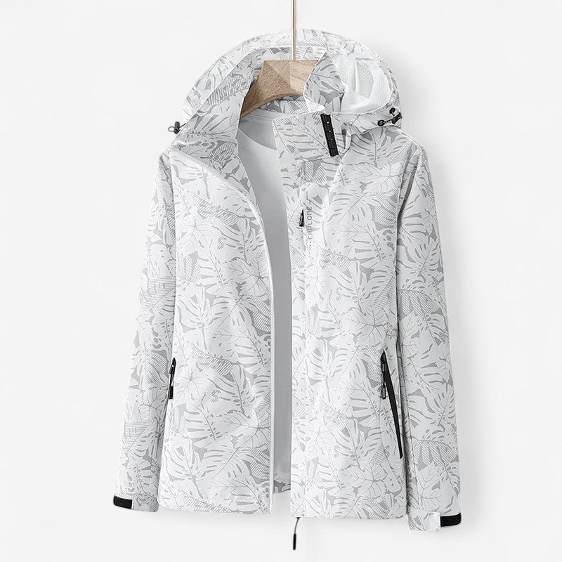 Veste à Capuche Hiver avec Manches Longues et Poches