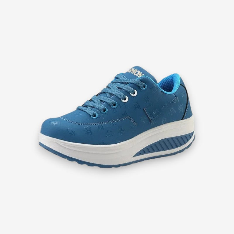Chaussures Femmes à Bout Arrondi avec Semelle Plate et Lacets