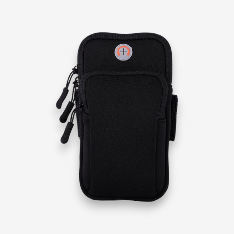 Brassard de sport ajustable avec zip et sangle réglable - LuxeStyle