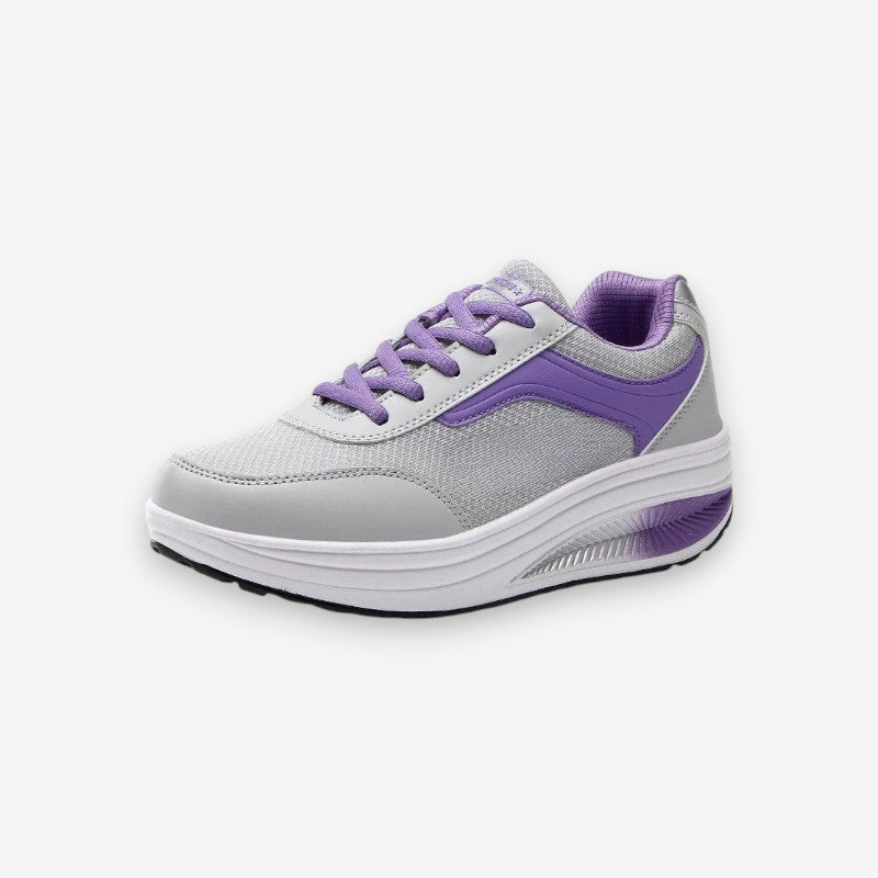 Chaussures Classiques à Bout Arrondi avec Semelle Comfort et Lacets