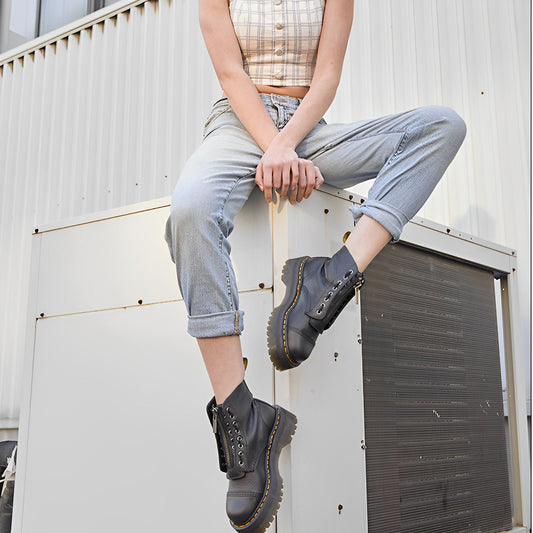 Bottines Femme Élégantes À Talon Bas Pour Tous Les Jours - LuxeStyle