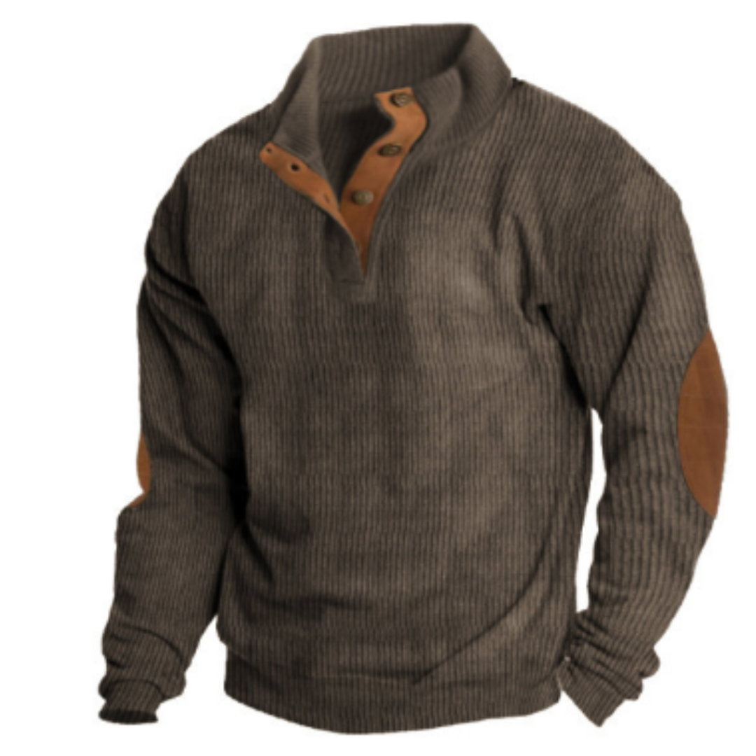 Pull Homme Hiver Élégant Rétro