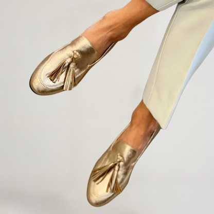 Mocassins Femmes Élégants à Paillettes pour Tous les Jours - LuxeStyle