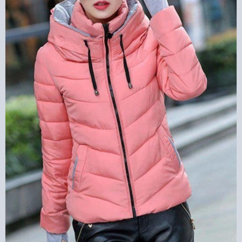 Veste Douillette à Capuche pour Femme Tout Temps