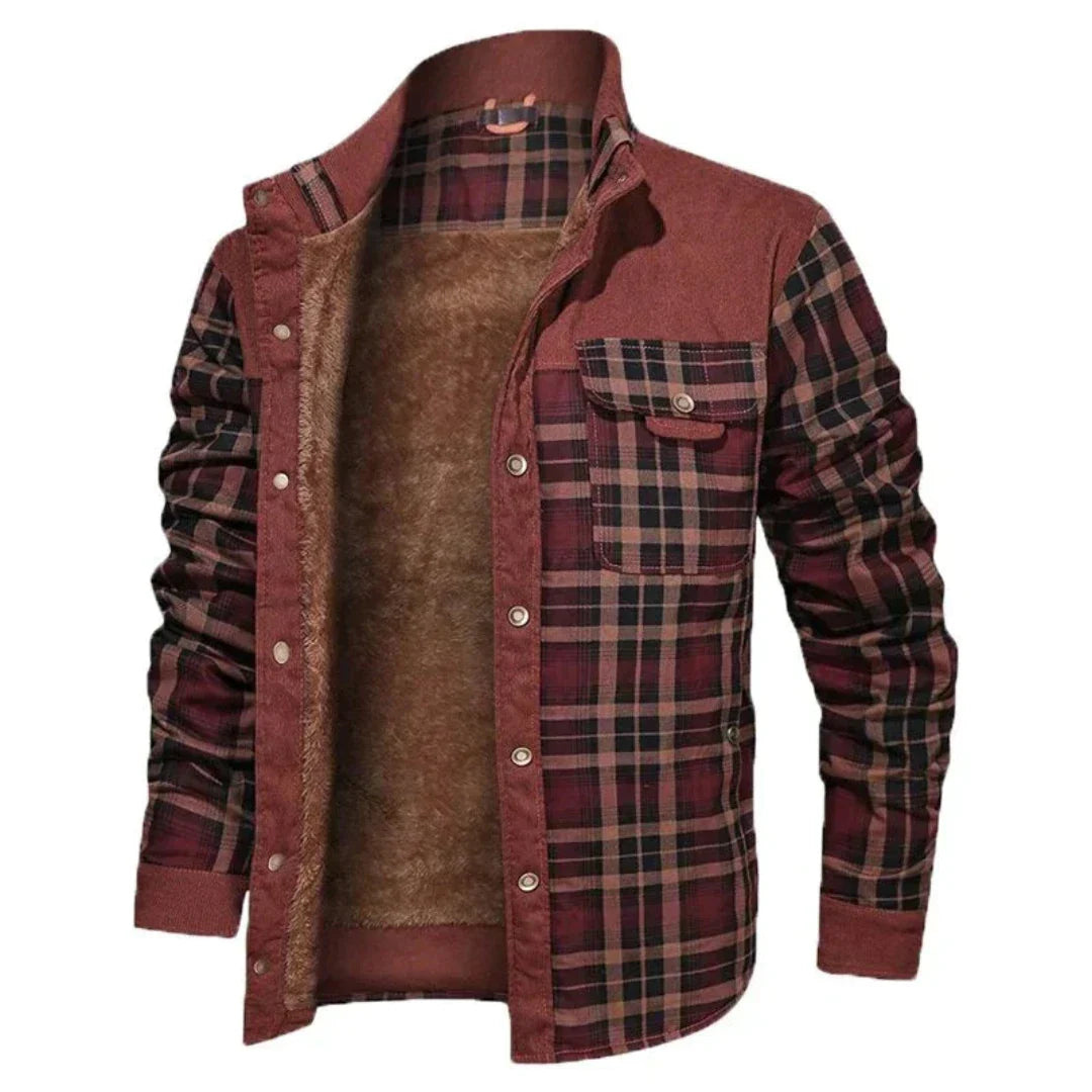 Veste Hivernale Élégante Homme - Fermeture Éclair Rapide