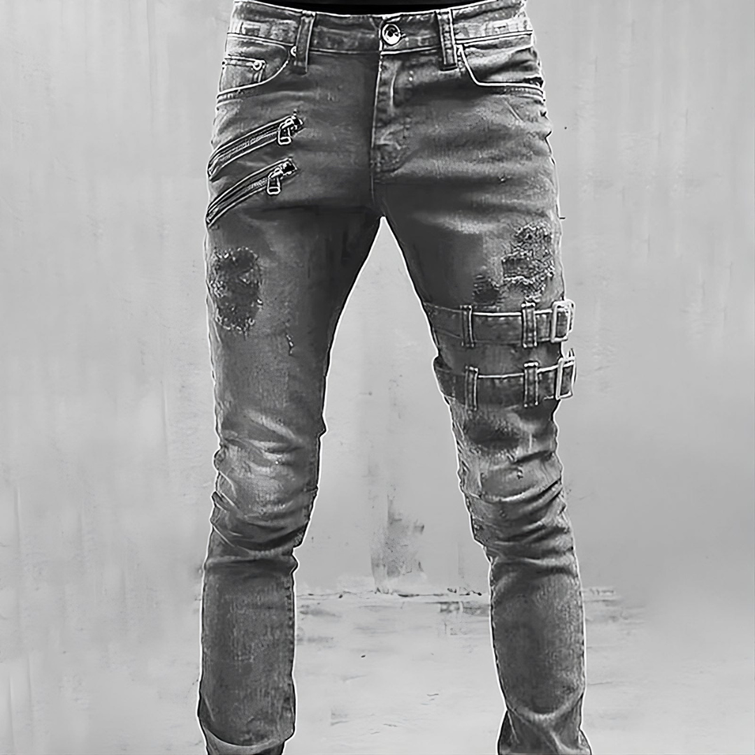 Pantalon Jean Classique Homme Denim