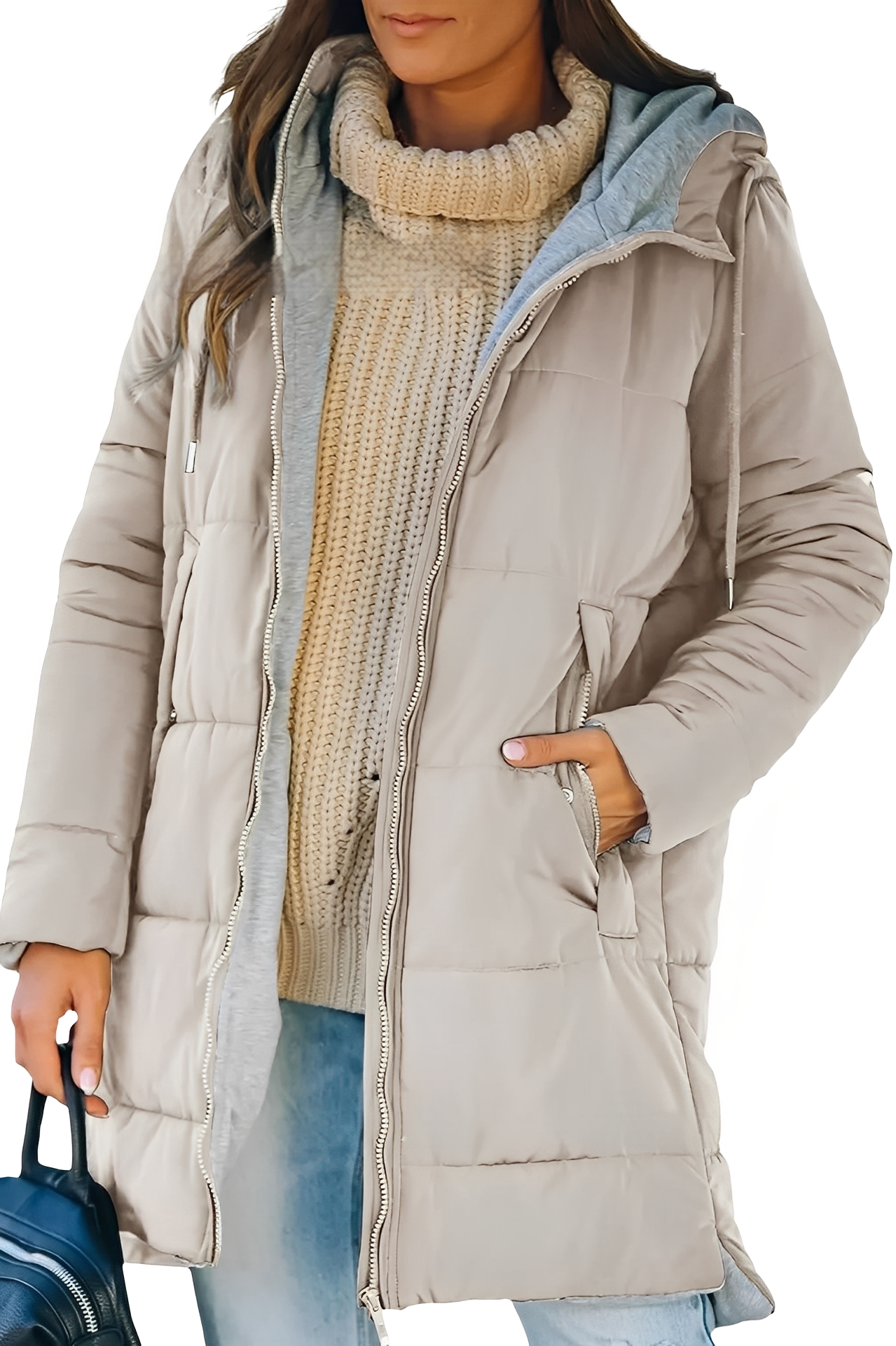 Veste Doudoune Élégante pour Femme Hiver - LuxeStyle